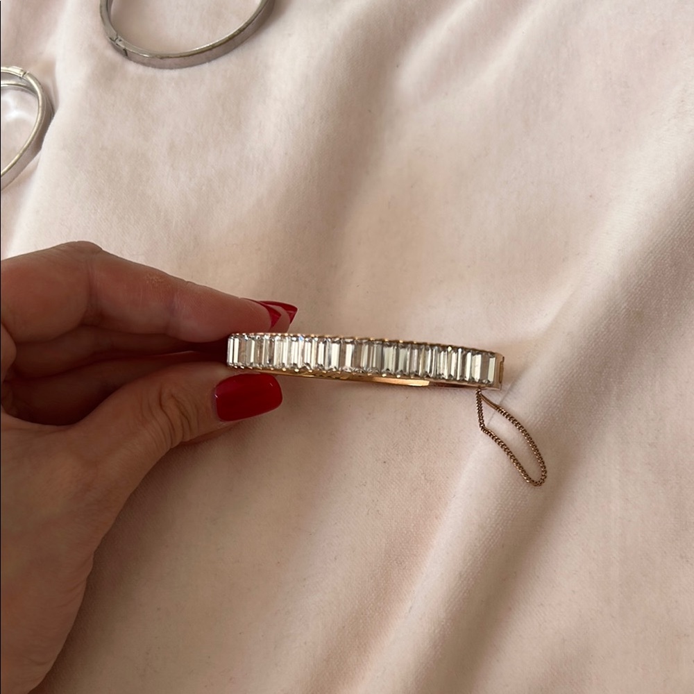 Michael Kors rose gold Textured Bracelet